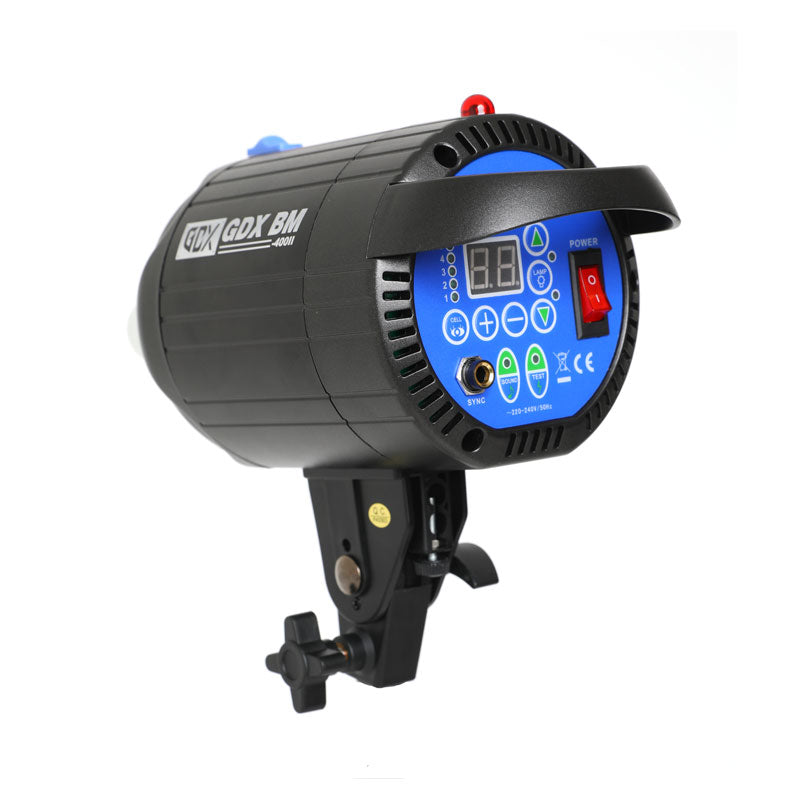 GDX BM400 3’lü Paraflaş Seti 1200Ws + 3x3m Fon Perde ve Fon Standlı Komple Stüdyo Seti