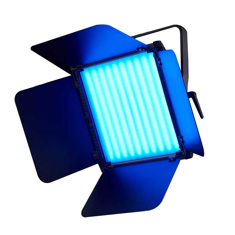 GDX CF-1000R 104W RGB ve BiColor LED Video Işığı 20 Efektli V-Mount Uyumlu DMX Destekli Panel LED