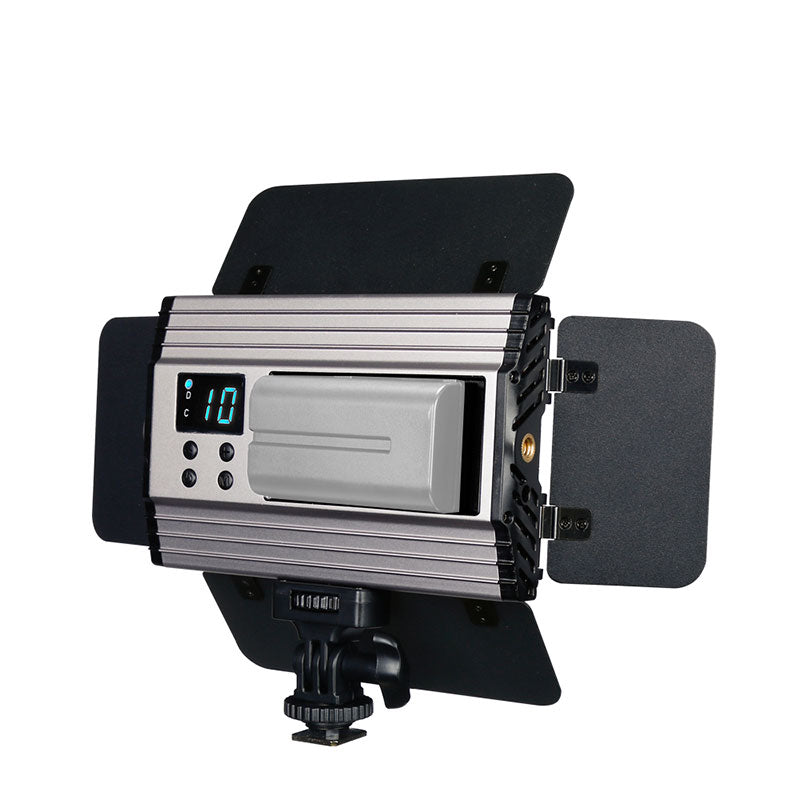 GDX CF-150C 2’li LED Video Işığı Seti 30W BiColor 3200-5600K CRI 95+ Alüminyum Gövde Panel Set