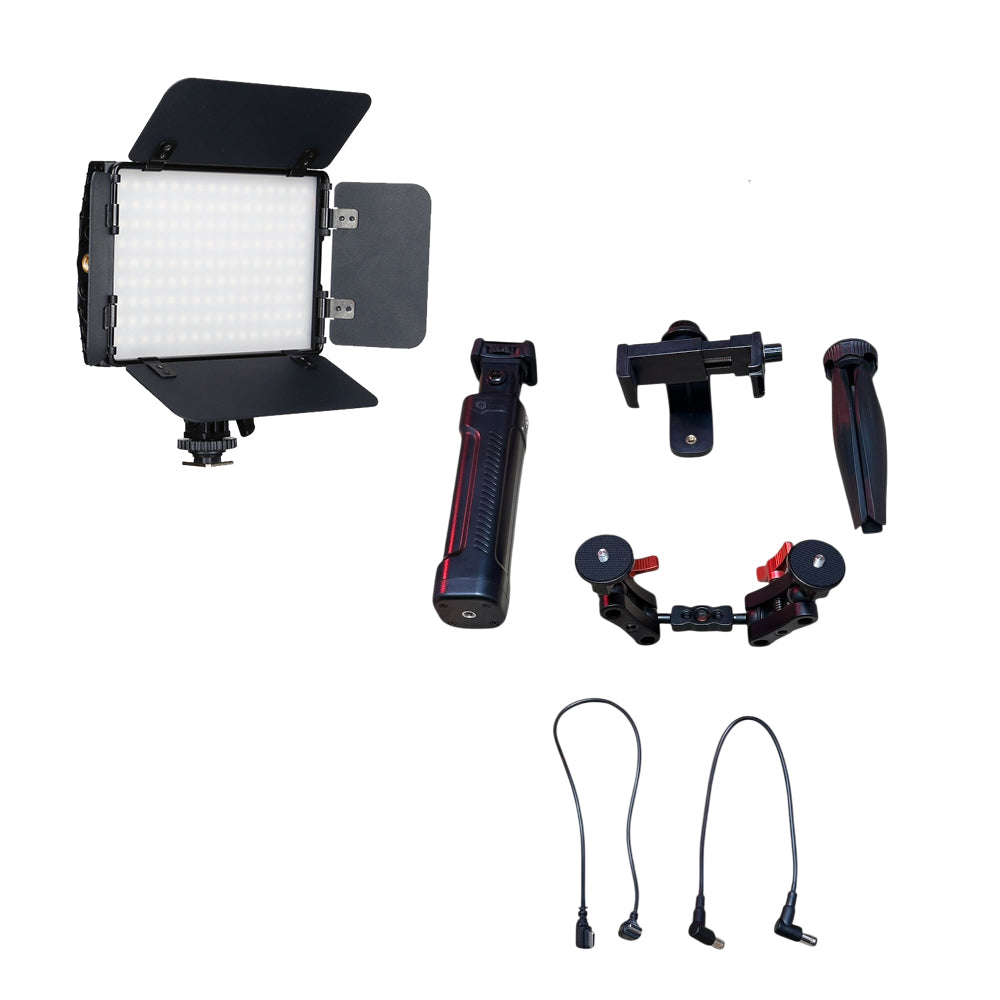 GDX CF-150C Telefon Vlog Seti + El Tipi Powerbank Tripod Batarya