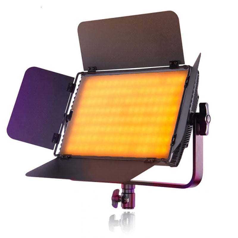 GDX CF-LED 600RGB 2'li LED Işık Seti 3200-5600K Toplam 120W Güç Bi-Color ve RGB Işık Ayaklı Çantalı Set