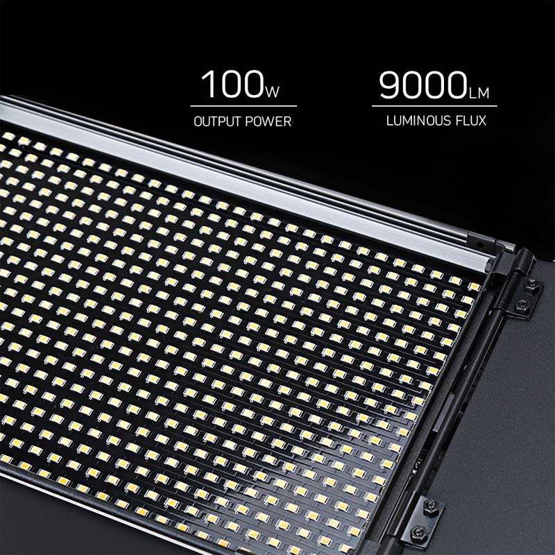 GDX CF-LED 900W 2'li LED Işık Seti 200W BiColor 3200K-5600K Profesyonel Stüdyo Seti