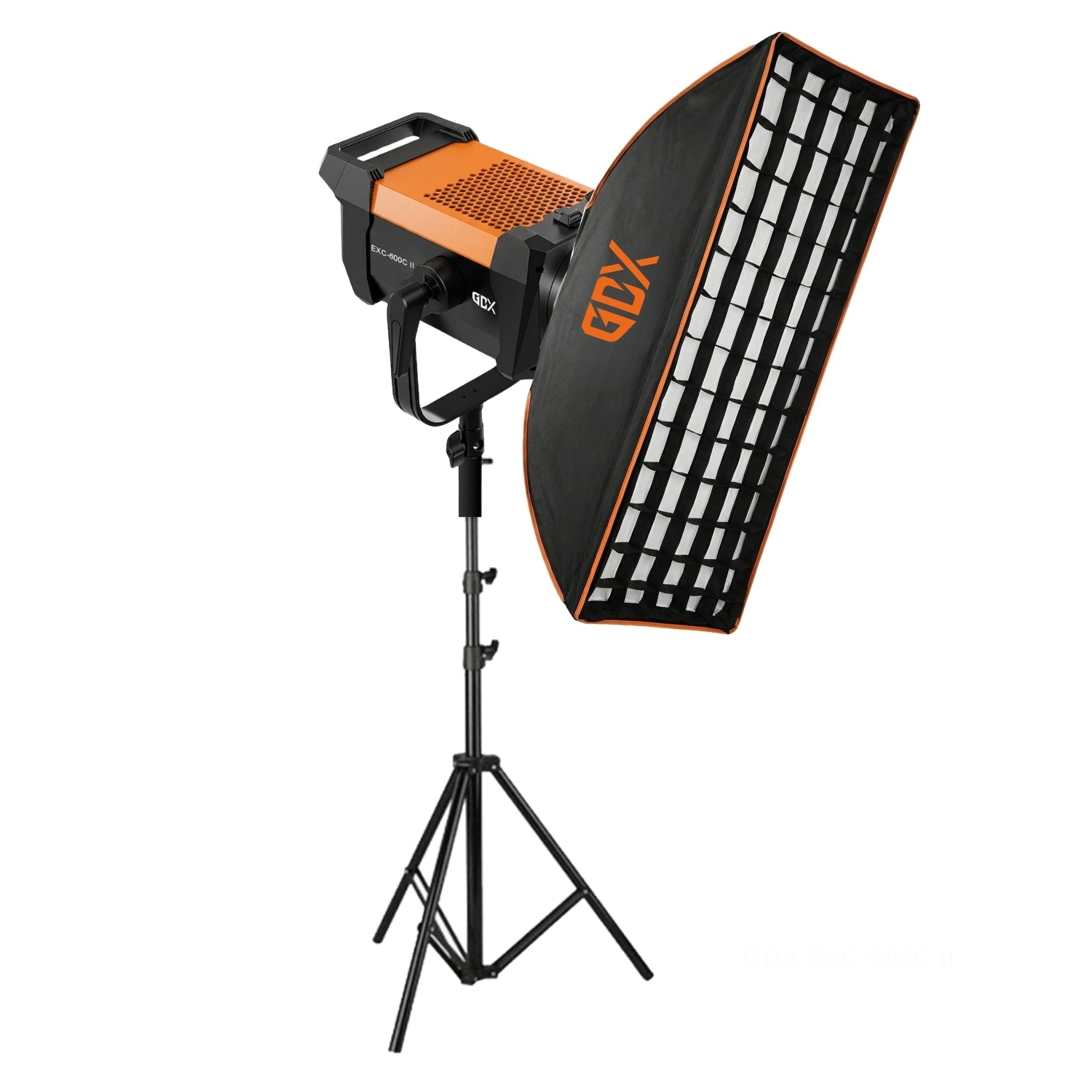 GDX EXC-600C II 650W Bi-Color LED Fotoğraf ve Video Sürekli Işık Seti 2700K-6500K One Tick Softbox ve 260cm Işık Ayağı Tam Set