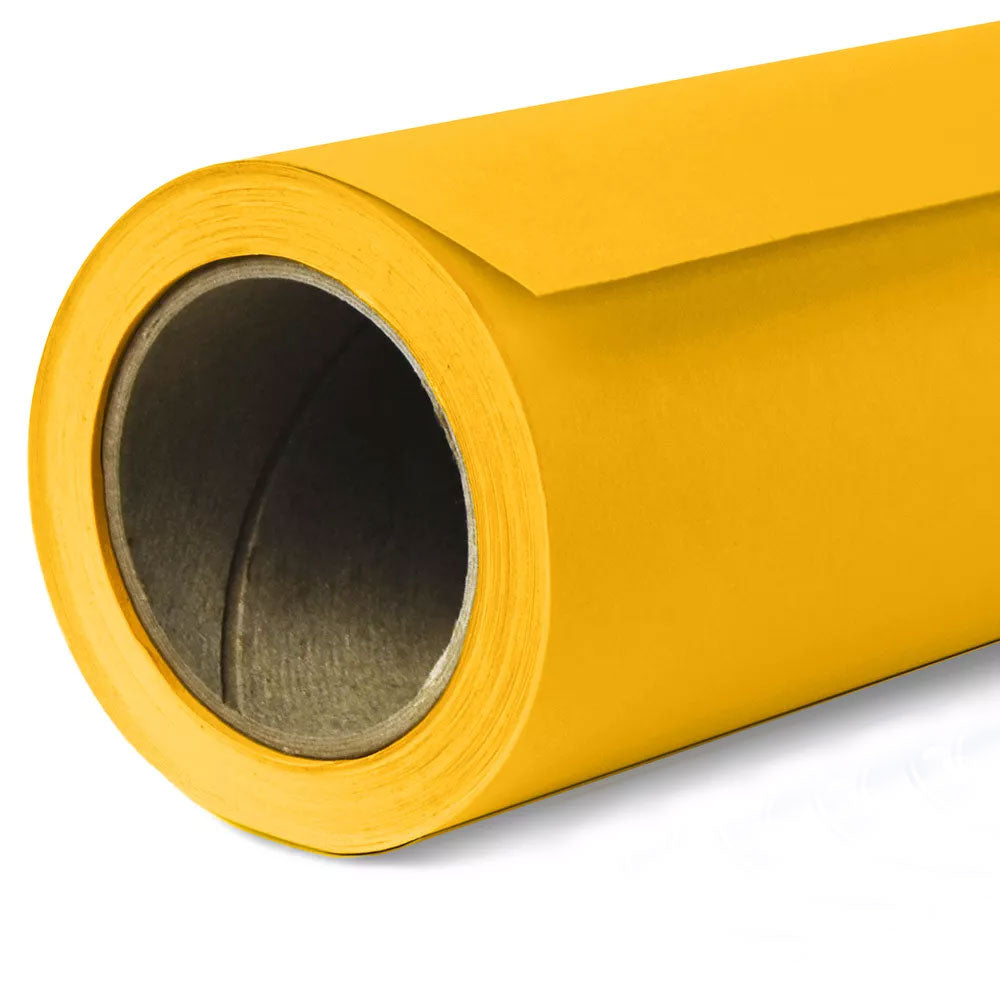 GDX 2.70x11 Metre Kağıt Sonsuz Fon Deep Yellow 180g Yüksek Yoğunluklu Profesyonel Stüdyo Fonu