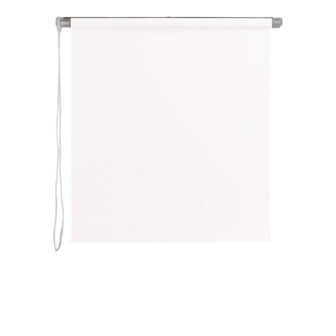 GDX 90x120 cm Kumaş Beyaz Fon Mekanizmalı Rulo Sistem Boru Makara Zincir Dahil Set