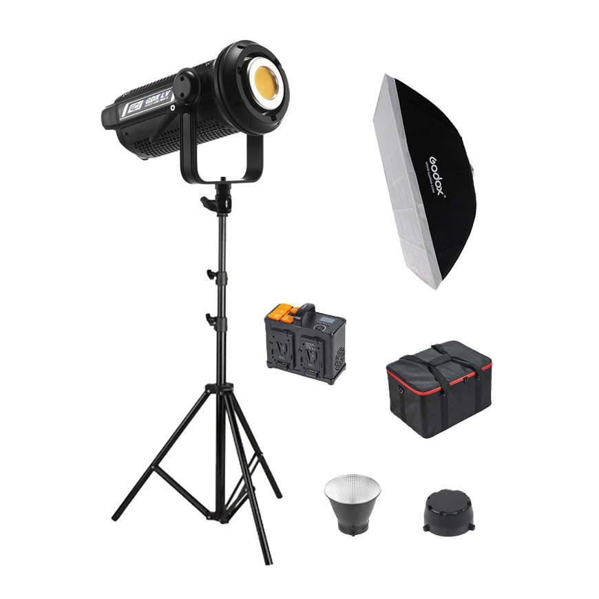 GDX LV-700C-II Full Set (70x100 Softbox + 260 cm Thick Light Stand)