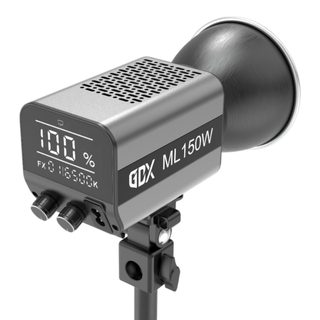 GDX ML150W BiColor LED Video Işığı İkili Set Çantalı Bowens Mount Profesyonel Sürekli Işık