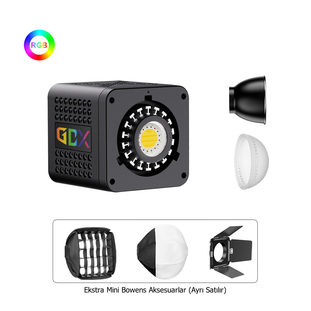 Gdx ML40RGB Tragbares Video-RGB-LED-Licht