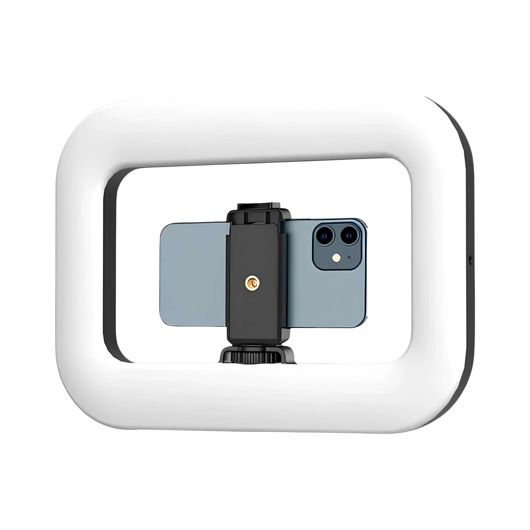 GDX PHN-20W RGB Led Video Işığı Sabitleyici Stabilizatörlü Vlog Rig Telefon Işık Seti
