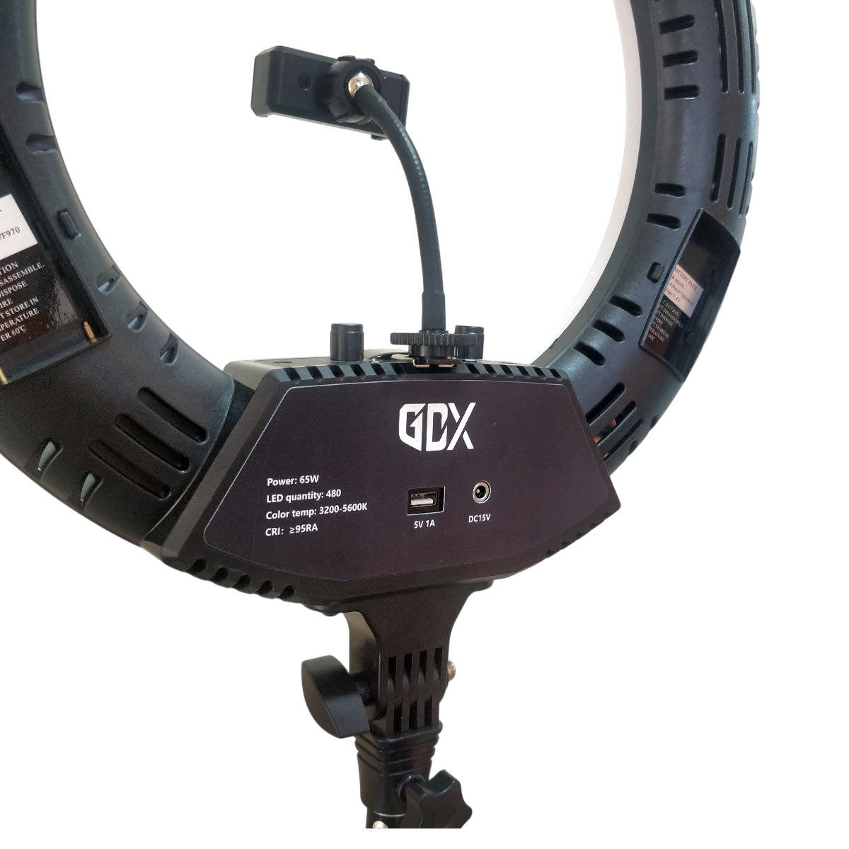 GDX 65W Bicolor Ring Light III 48cm Halka Işık Seti Makyaj YouTube TikTok Canlı Yayın Işığı