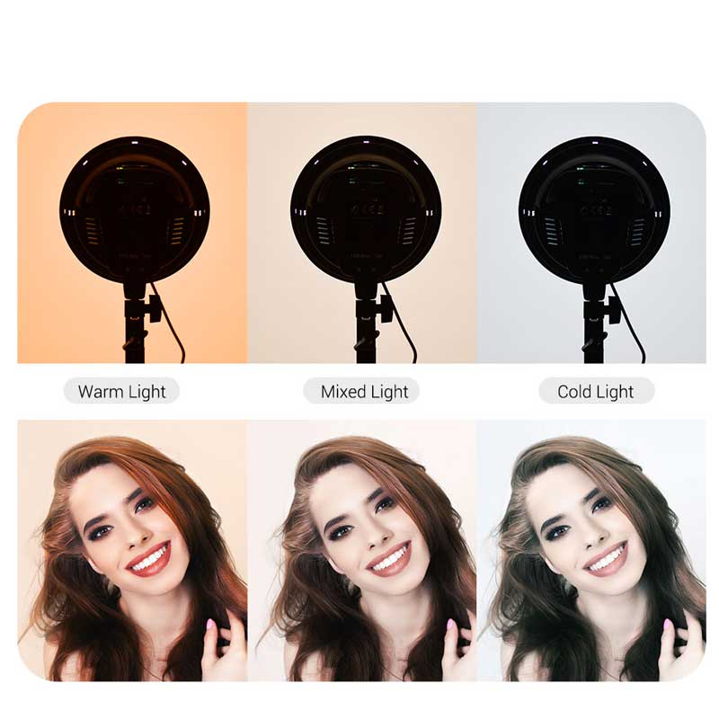 GDX Pro TLB-500 RGB 2'li Çekim Işık Seti 120W Softbox Stüdyo Video Fotoğraf Işığı