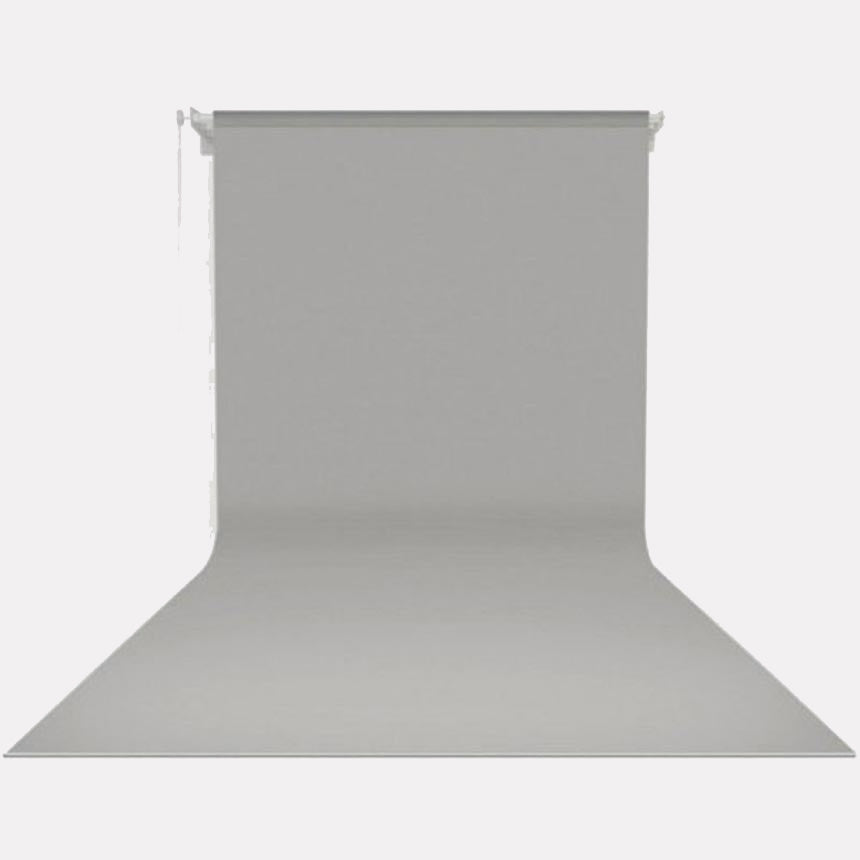 GDX Fester Stoffvorhang mit grauem Hintergrund, 2,70 x 5,80 Meter – für Decke und Wand