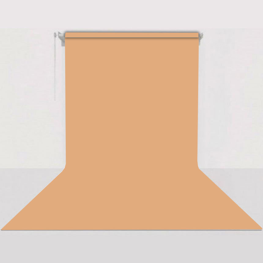 Gdx Feststehender (Decke & Wand) Papier-Unendlicher Studio-Hintergrundvorhang (Beige) 2,70 x 11 Meter