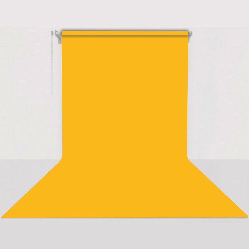 GDX Sabit Deep Yellow Kağıt Fon Seti 2.70x11m Makaralı Duvar Tavan Tipi Sonsuz Stüdyo Fonu