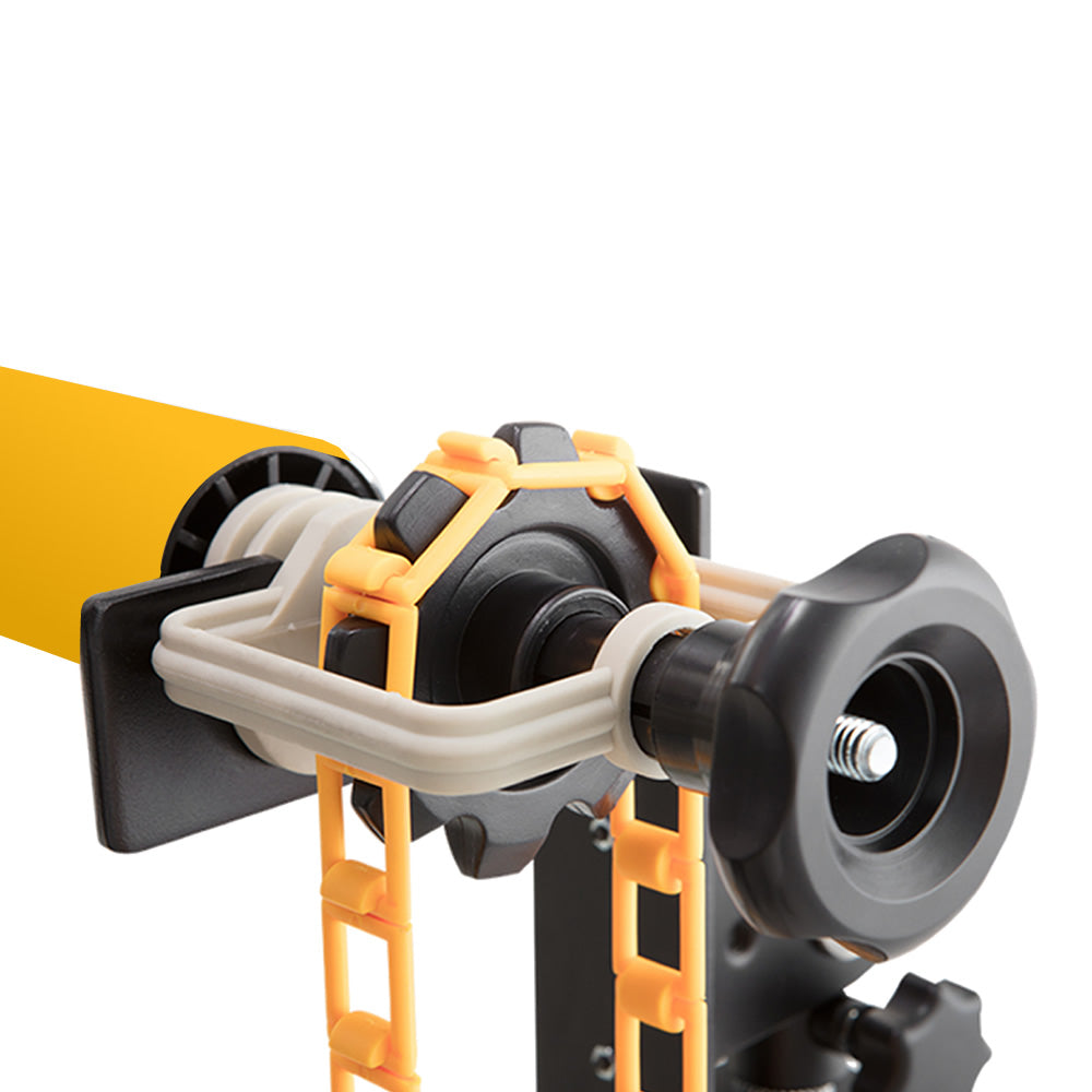 Gdx Sabit (Tavan & Duvar) Kağıt Sonsuz Stüdyo Fon Perde (Deep Yellow) 2.70x11 Metre