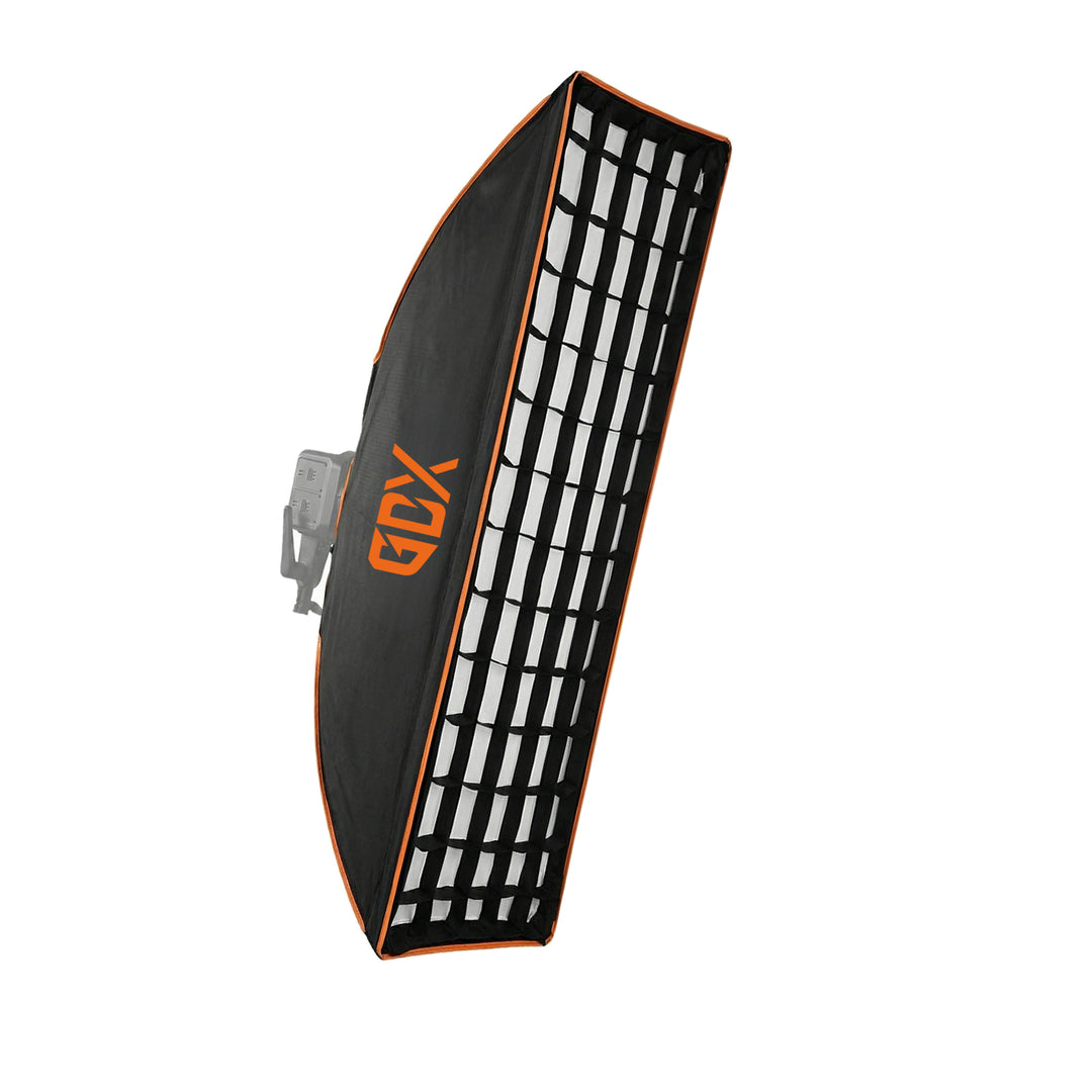 GDX 80x120cm Dikdörtgen Gridli Softbox Bowens Mount Çift Difüzörlü Profesyonel Softbox