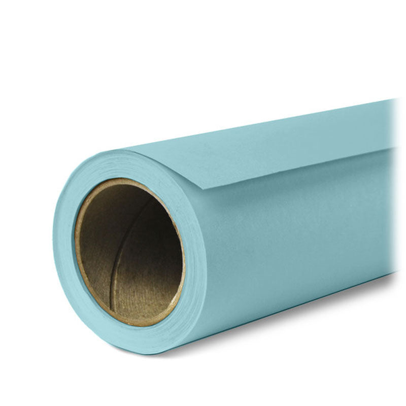 GDX Seyyar Sky Blue Kağıt Fon Seti 2.70x11m Standlı Zincir Mekanizmalı Sonsuz Stüdyo Seti