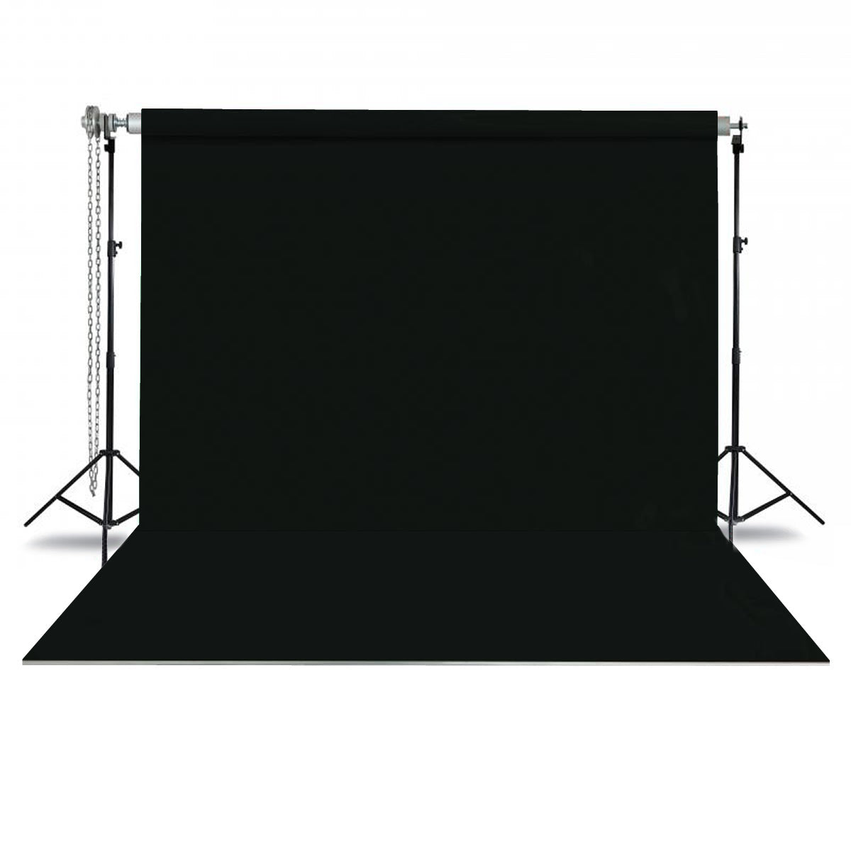Gdx Portable Black Background Curtain (Fabric) 2.70x5.80 Meters