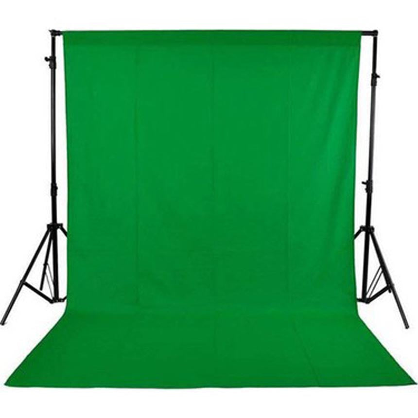 GDX 3x6 Metre Seyyar Yeşil Fon Sistemi Standlı Çantalı YouTube Yayıncı Green Screen Seti