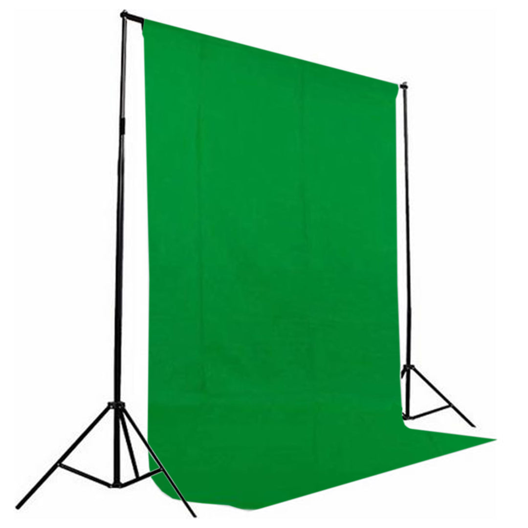 GDX 3x6 Metre Seyyar Yeşil Fon Sistemi Standlı Çantalı YouTube Yayıncı Green Screen Seti