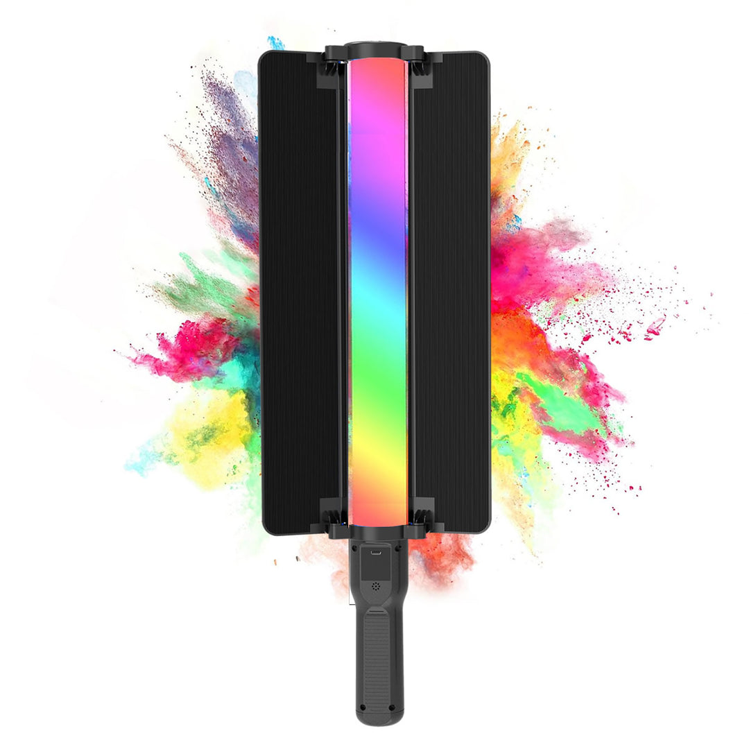 GDX ST-60 III RGB 40W 60 cm LED Çubuk Işık Uygulama Kontrollü 42 Efektli Stüdyo Işığı