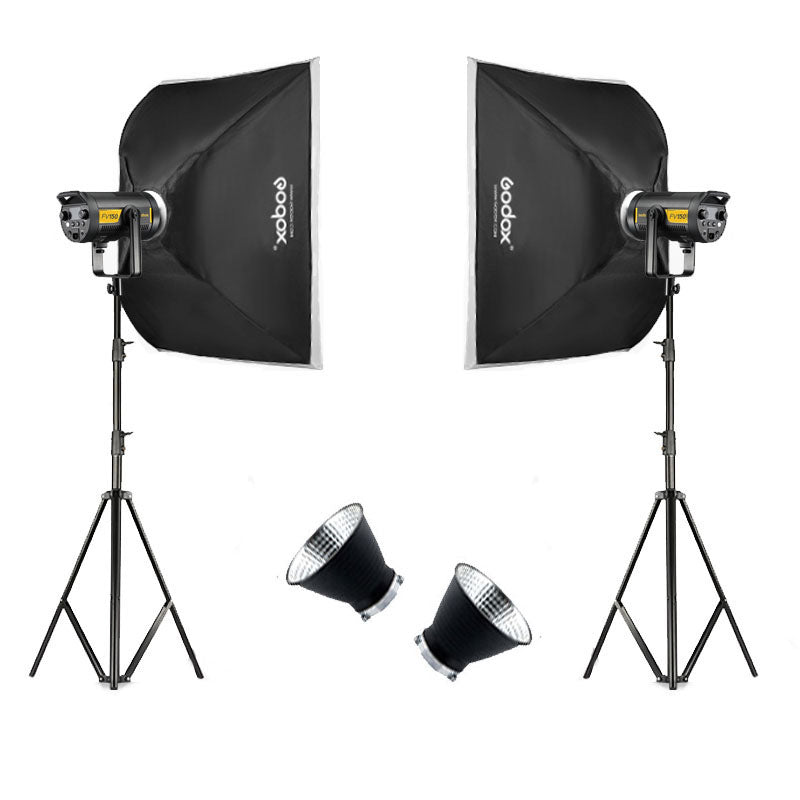 Godox FV150 Kit of 2 150 Watt LED Video Light