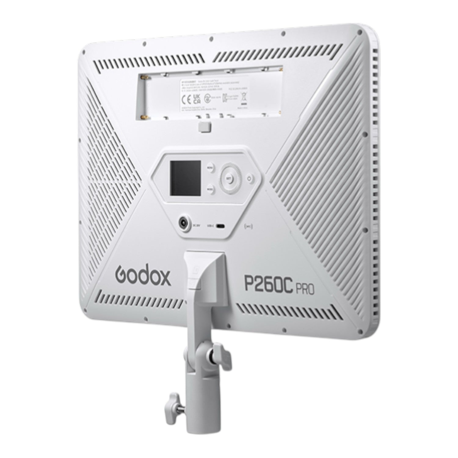 Godox P260C Pro 45W LED Panel Video Işığı 2800K-6500K Bi-Color İnce Tasarım