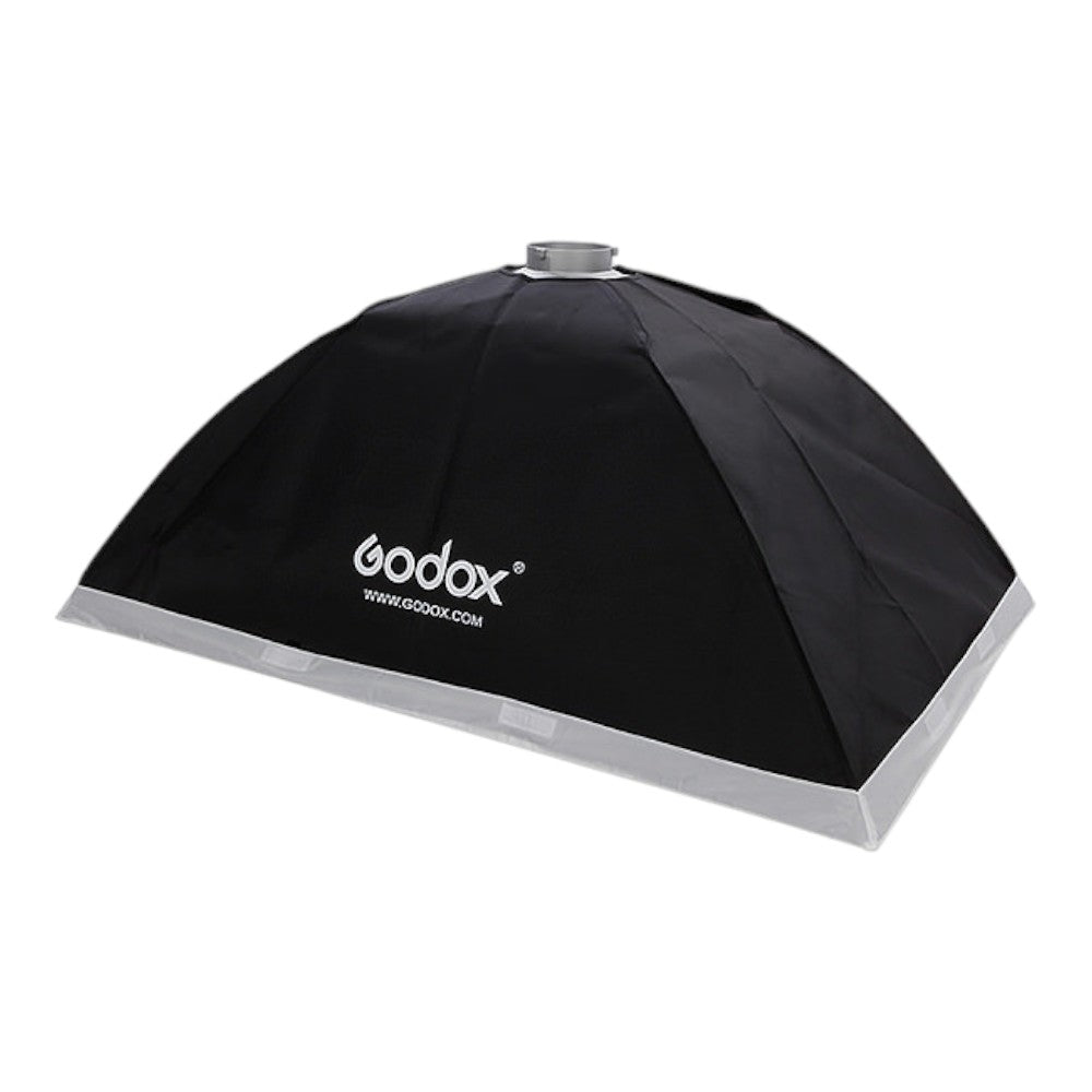 Godox QS600 II W/S 3-Piece Studio Paraflash Grid SoftBox Kit (600 Watt) & Studio Backdrop System