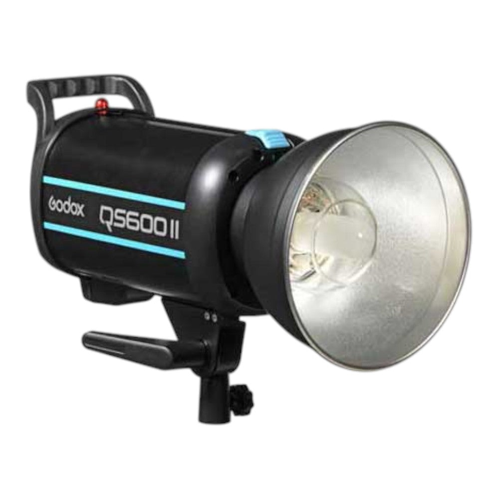 Godox QS600 II W/S 3-teiliges Studio Paraflash Grid SoftBox Kit (600 Watt) & Studio-Hintergrundsystem