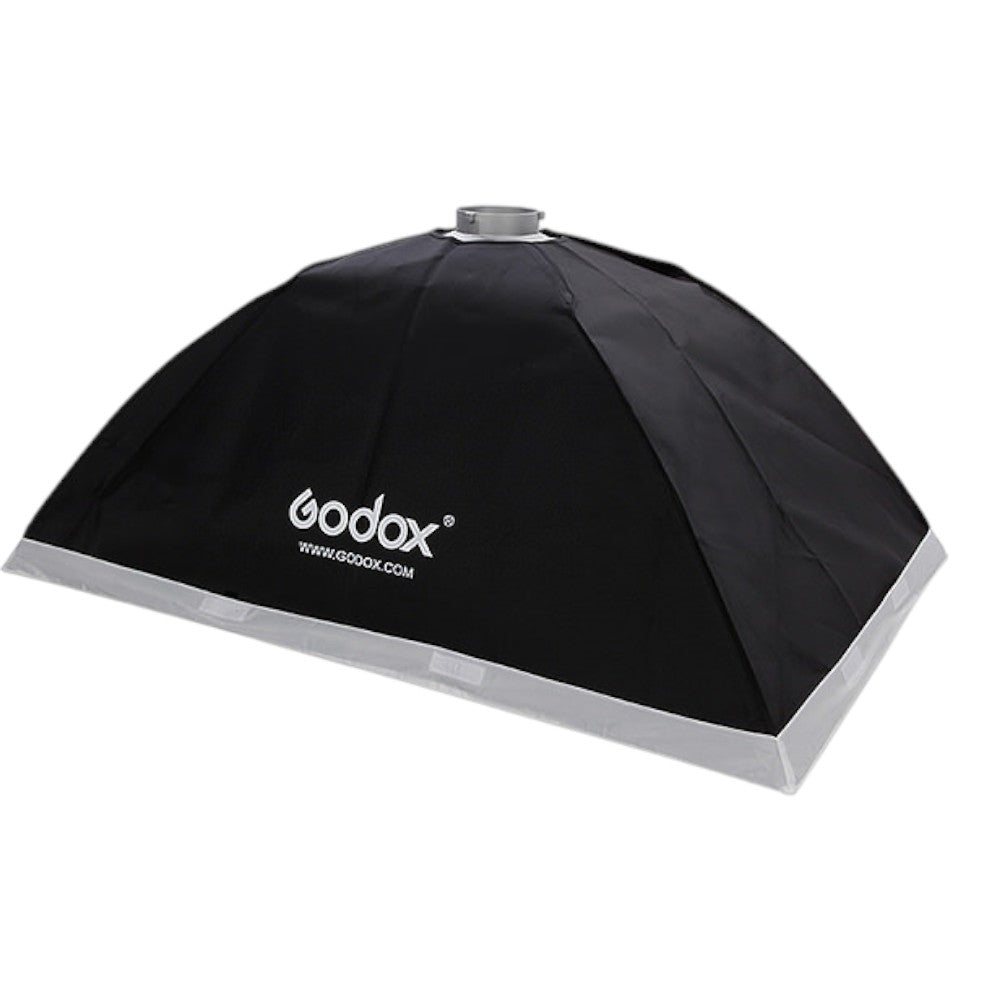 Godox QS600 II W/S 3-teiliges Studio Paraflash SoftBox Kit (600 Watt) & Studio-Hintergrundsystem