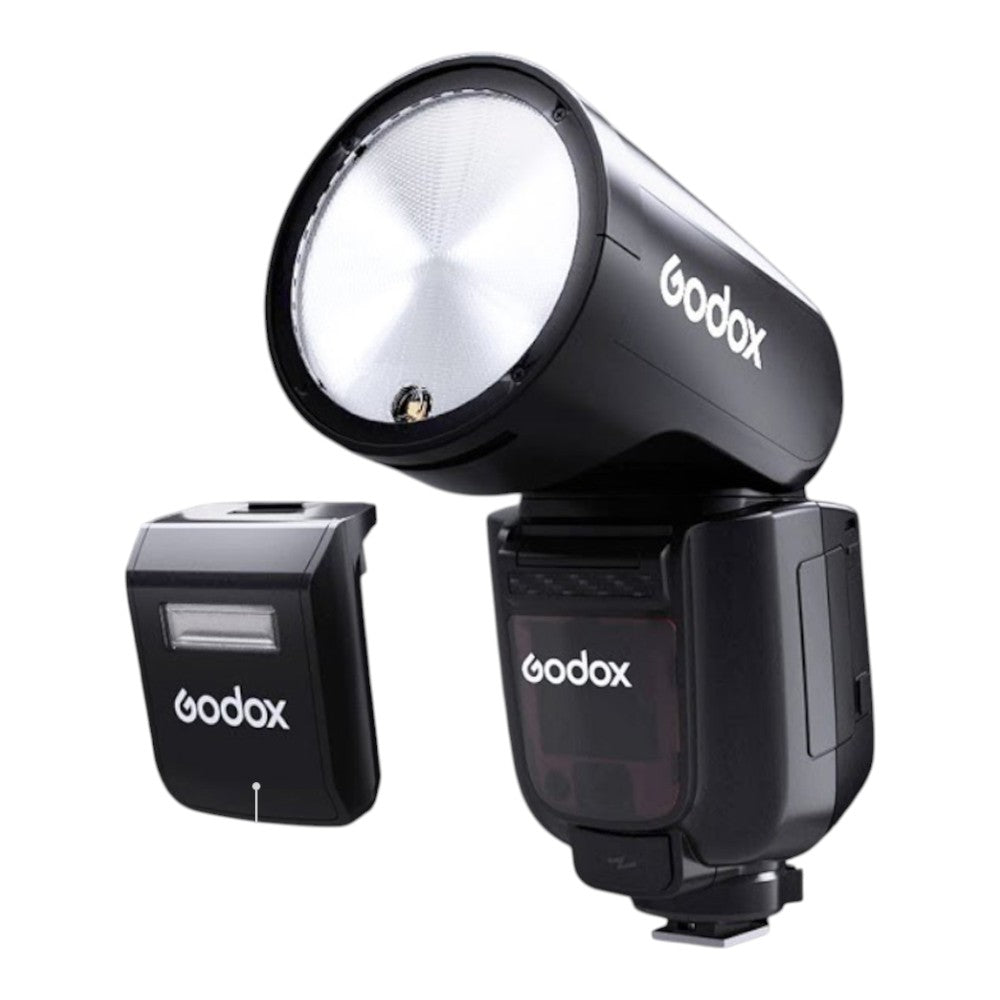 Godox V1 Pro Canon Uyumlu Yuvarlak Kafa Tepe Flaşı