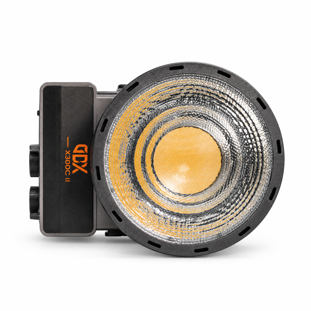GDX ML-200C II 200W Taşınabilir Bi-Color COB LED Video Işığı ve Frensel Lens Bir Arada