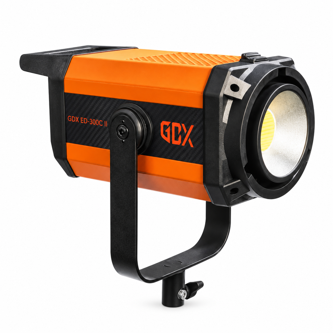 GDX ED300W Bi-Color Bowens Mount COB LED Stüdyo Işığı