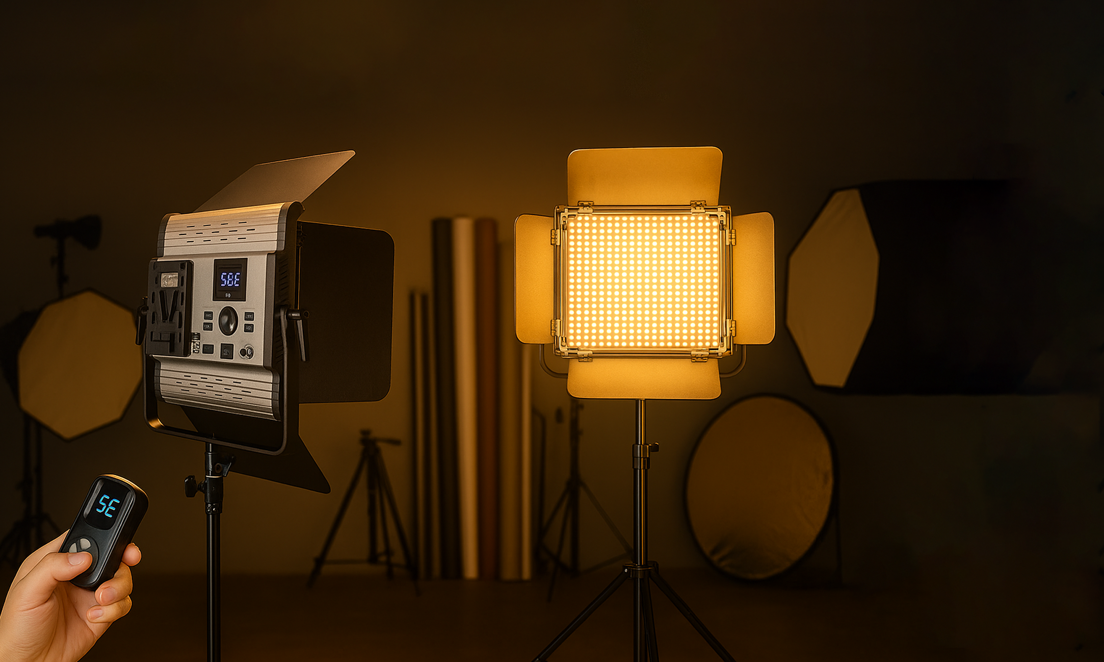 Panel Video Led Işıklar