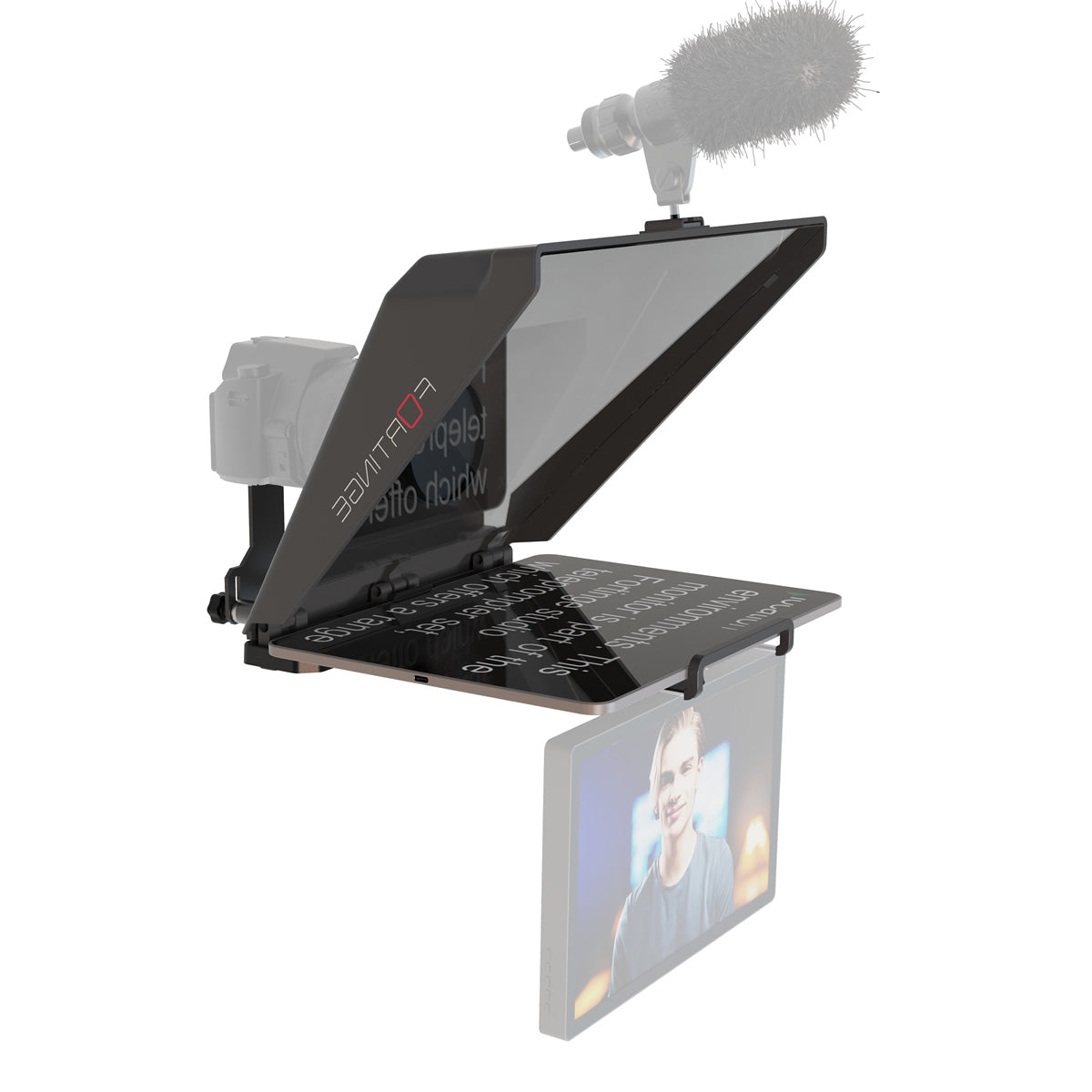 Fortinge Noa III Tablet Teleprompter + Mini BT1 Kumanda