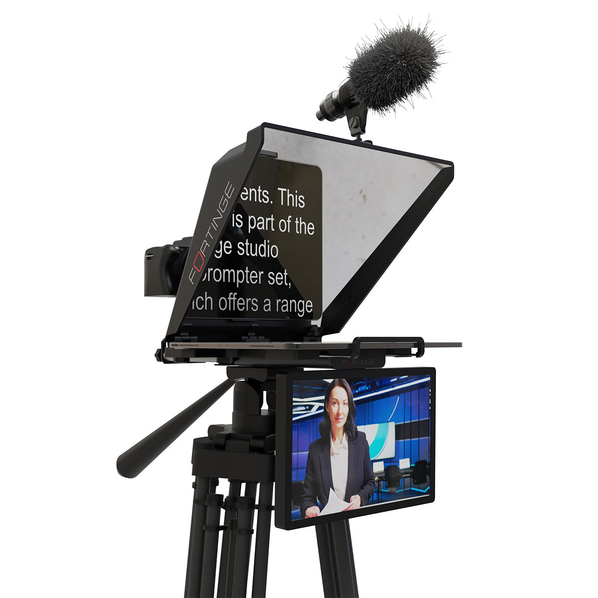 Fortinge Noa III Tablet Teleprompter + Mini BT1 Kumanda