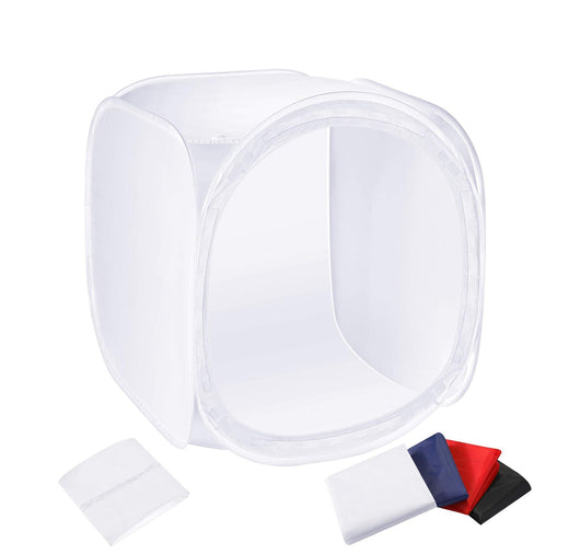 GDX 60x60 cm Soft Ürün Çekim Çadırı 4 Renk Fonlu Işık Çadırı Fotoğraf Stüdyosu