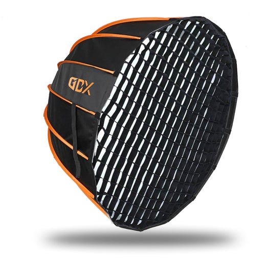 GDX One Tick 120cm Parabolik Softbox Hızlı Kurulum Bowens Mount Flaş ve COB LED Işık Uyumlu
