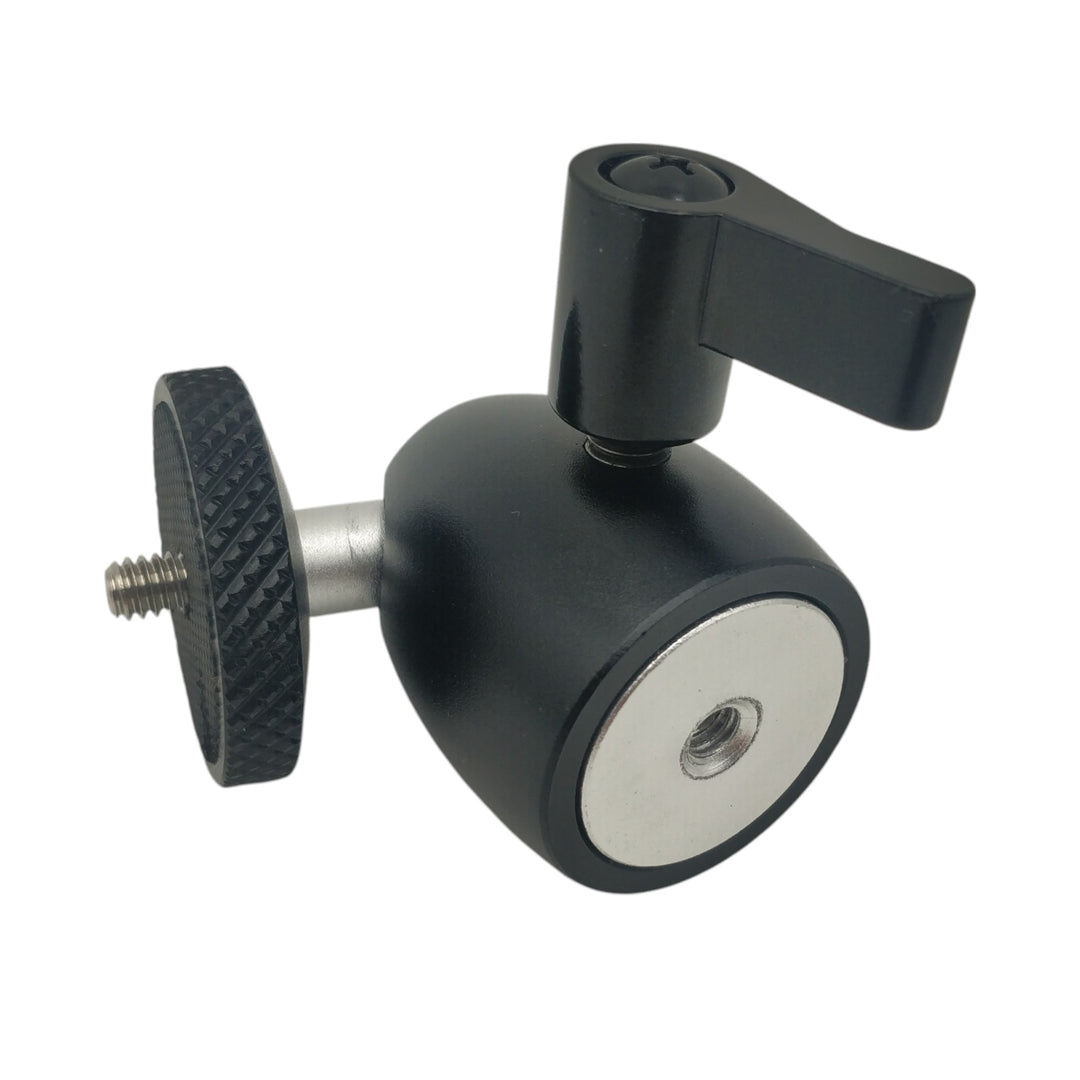 GDX BALL-03 Tripod Top Kafa 360 Derece Ball Head 1/4" Metal Kamera ve Işık Sabitleyici