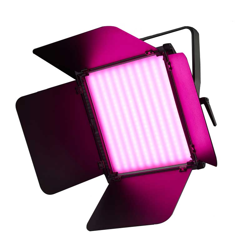 GDX CF-1000R Profesyonel RGB LED Video Işığı 104W Bi-Color ve Tam Renk RGB Taşıma Çantalı Panel LED