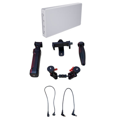 GDX CF-135 II RGB Mini 10W Light + Handheld Powerbank Tripod Battery