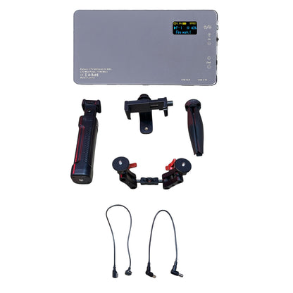 GDX CF-135 RGB Telefon Vlog Seti + El Tipi Powerbank Tripod Batarya