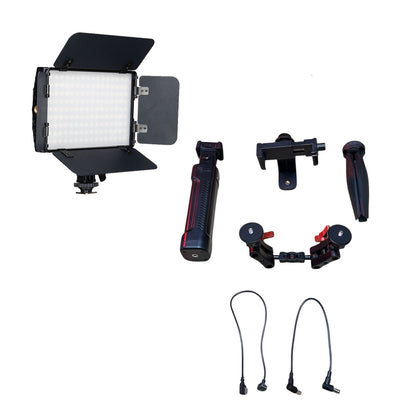 GDX CF-150C Telefon Vlog Seti + El Tipi Powerbank Tripod Batarya