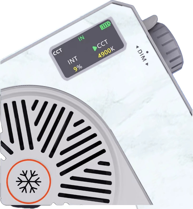 GDX CF-25W RGB Taşınabilir Video Dolgu Işığı