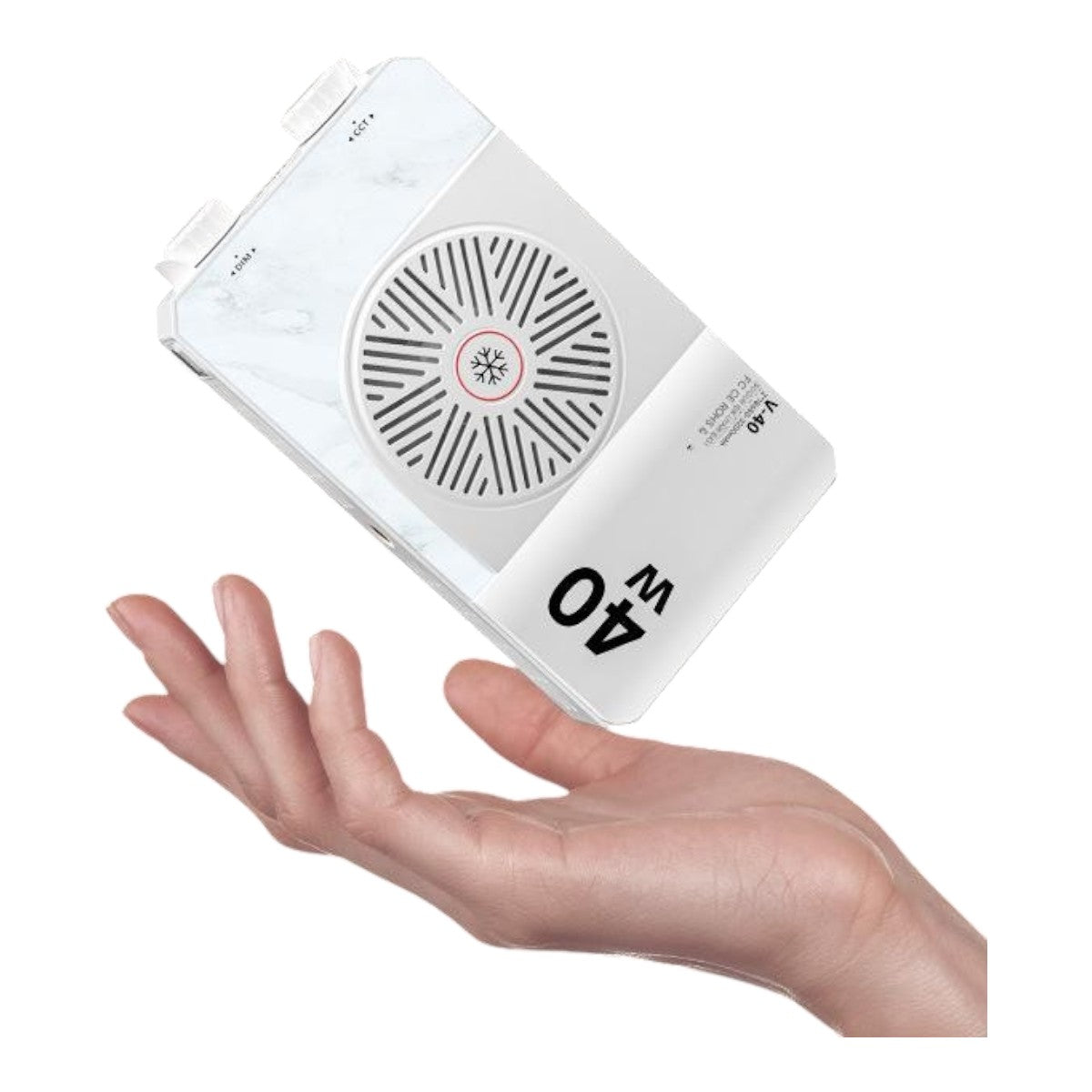 GDX CF-40 Bicolor Handyfotografie 40W Mini Tragbare SLR Outdoor Live Broadcast Shooting Studio Video Fülllicht