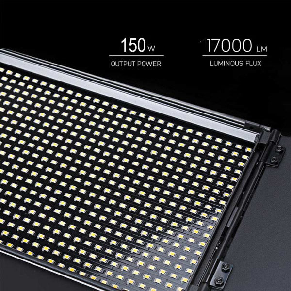GDX CF-LED 1700W 150W BiColor CRI 95+ LED Video Işığı 1700 LED'li Çift V-Mount Uyumlu Stüdyo Panel LED