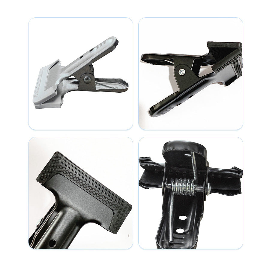 GDX CLMP-02 Tutucu 2'li Mandal Kıskaç Clamp Profesyonel Ekipman Sabitleme Mandalı