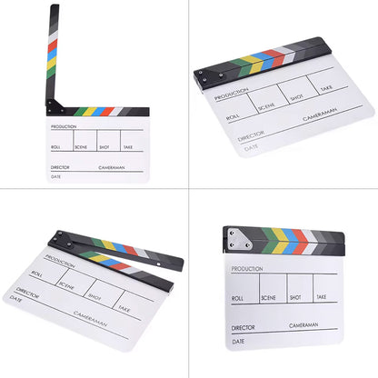 GDX CLP-01 Filmklappe (Stift und Radiergummi als Geschenk)