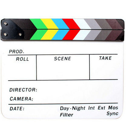 GDX CLP-01 Filmklappe (Stift und Radiergummi als Geschenk)