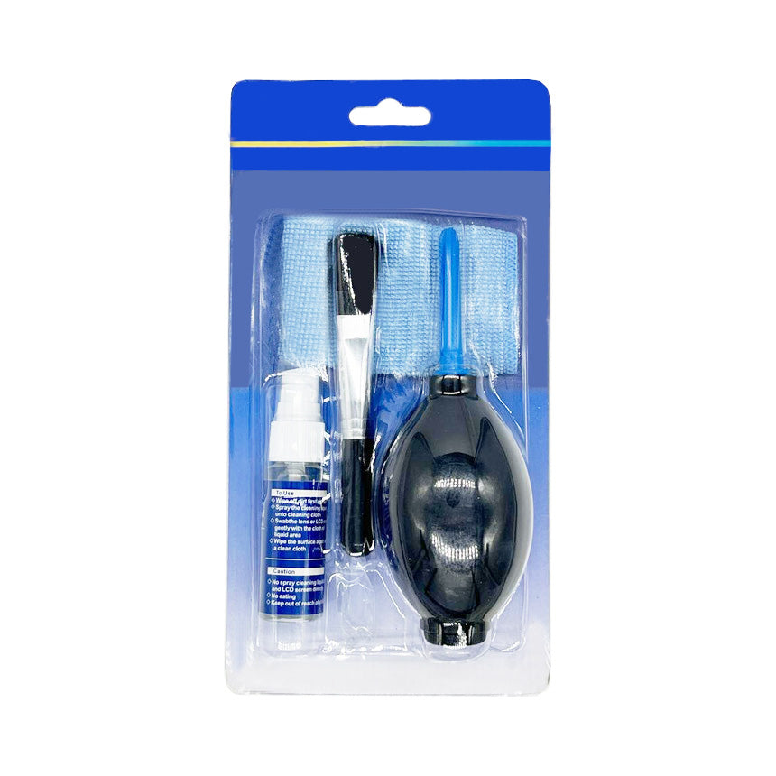 GDX EC-02 4 in 1 Fotoğraf Makinesi ve Lens Temizlik Seti Hava Pompalı Full Bakım